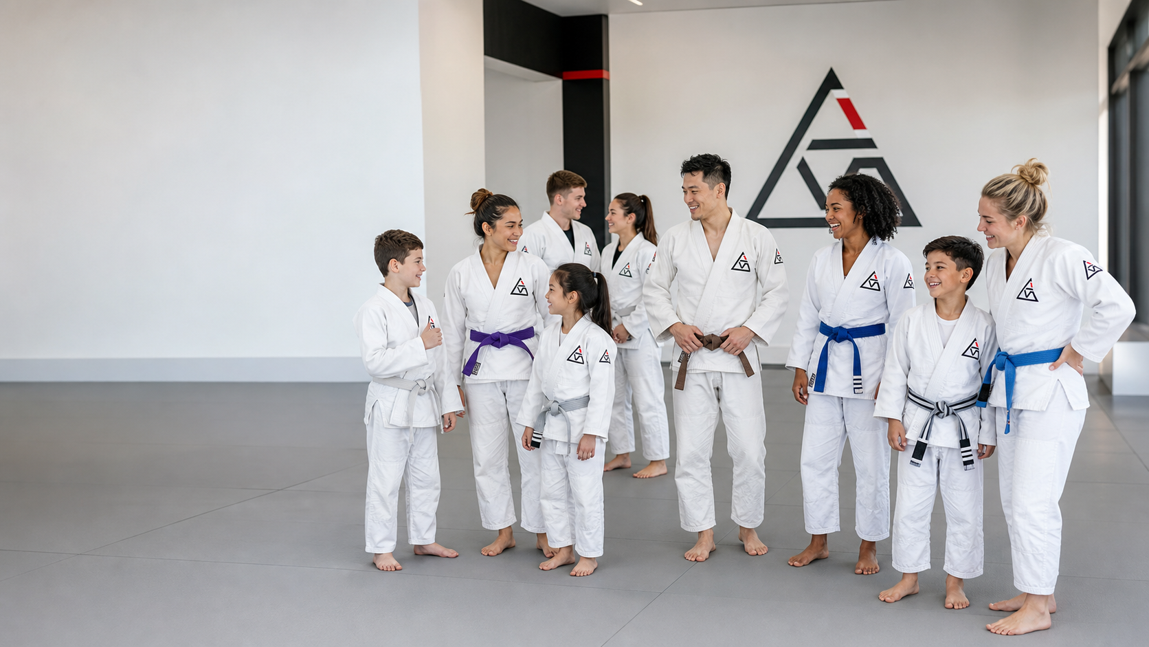 Adaptiv kids class in training